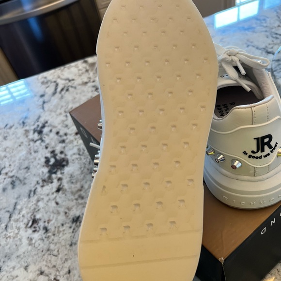 John Richmond studded leather sneaker - Picture 8 of 9